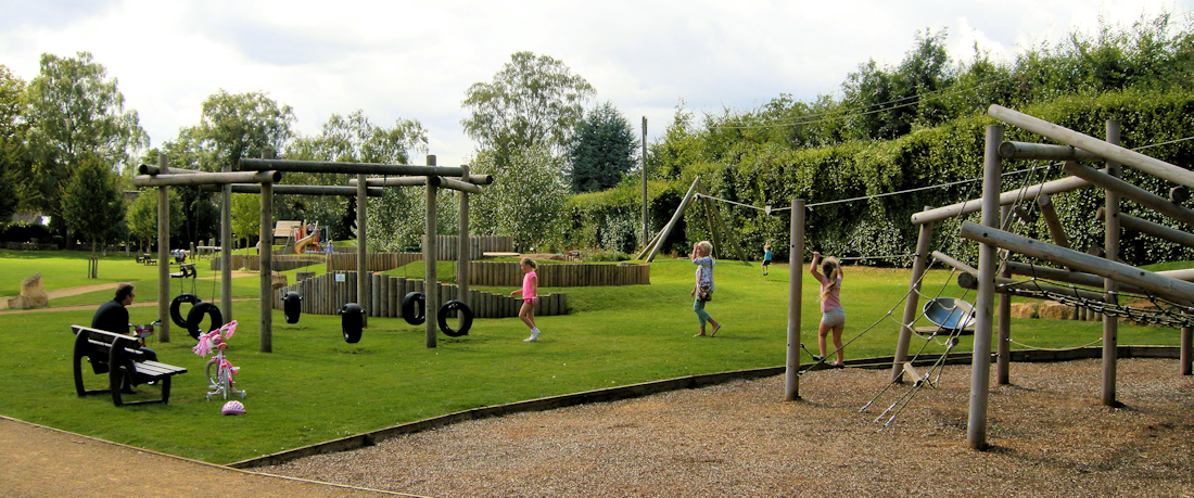 chipping campden recreational ground playground cotswolds